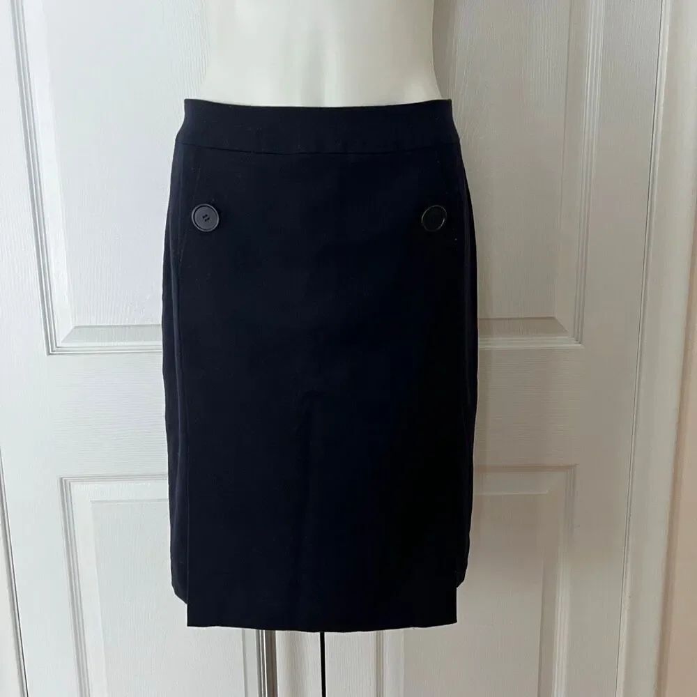 Talbots wool pencil skirt